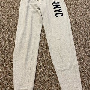 Aeropostale grey joggers.
